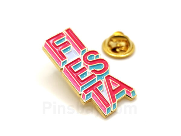 Fiesta enamel custom pins